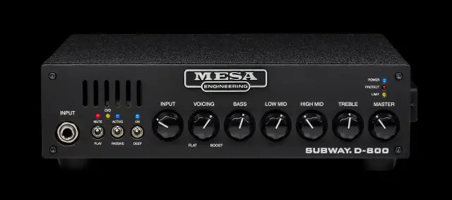 mesa subway D800 best amp for 5-string bass