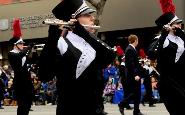 Embouchure & air support when marching